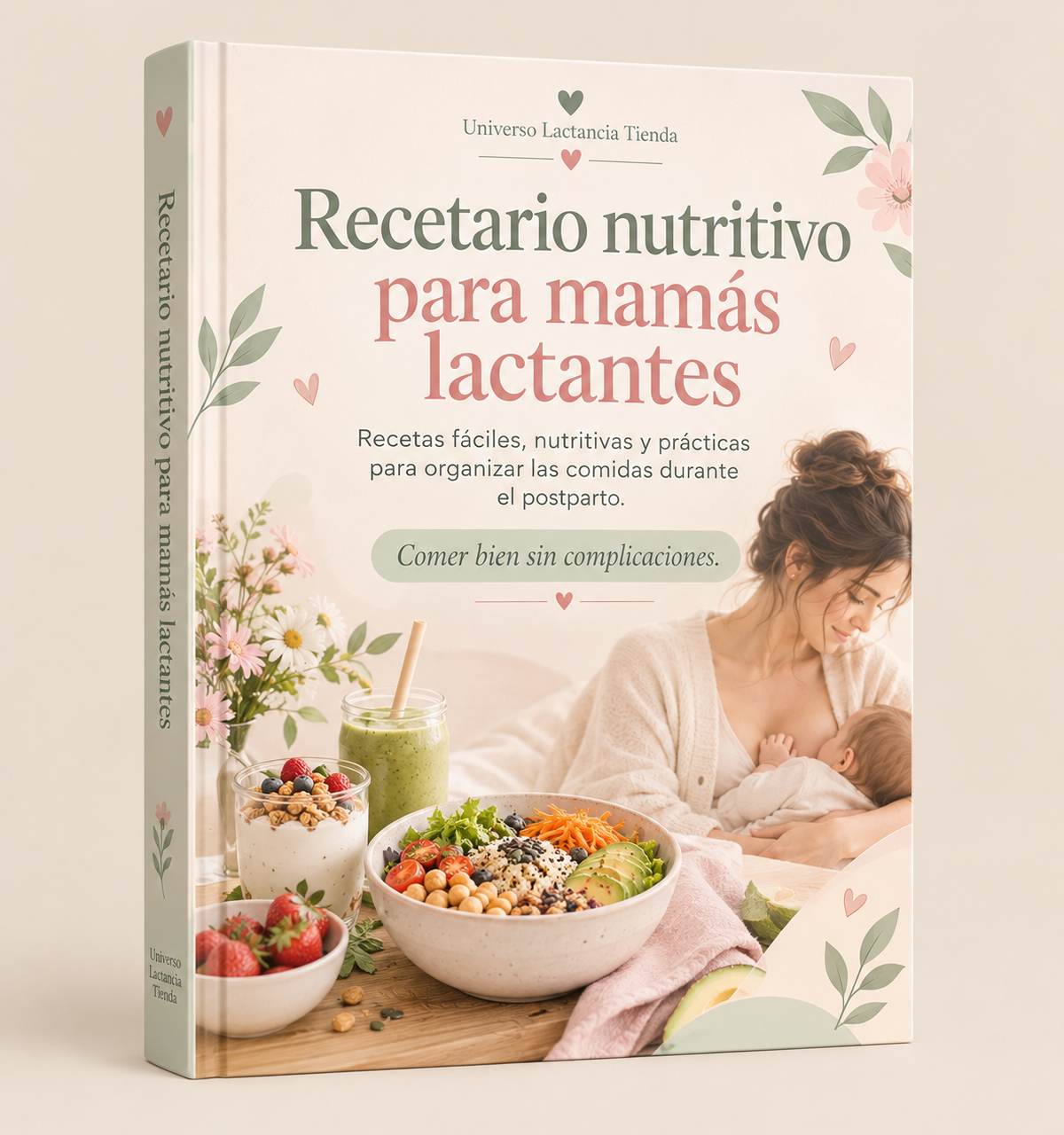 "Recetario nutritivo para mamás lactantes"
